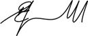 Signature of Elroy Machelm